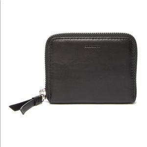 AllSaints Black Kanda Mini Wallet